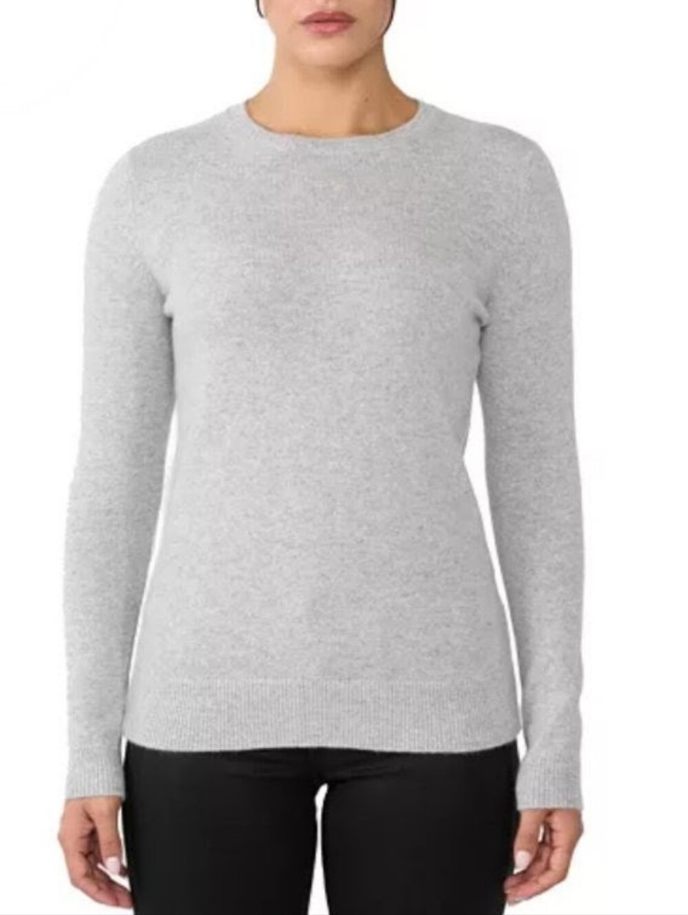 CHARTER CLUB cashmere crewneck pullover sweater M L